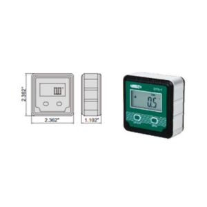 Digital Level and Slope Meter 4X90° 0.1°(=1.745mm/m)